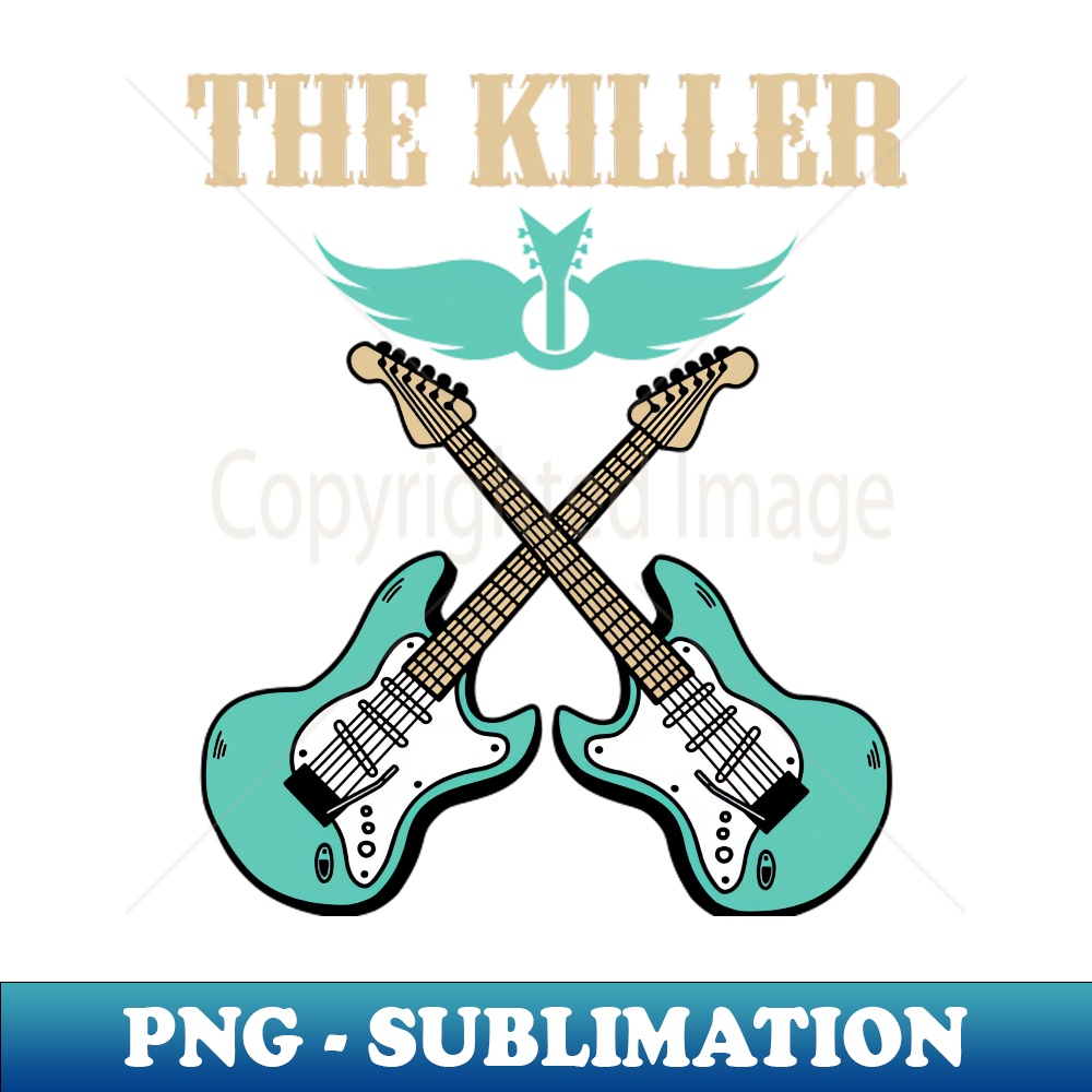 THE KILLER BAND - Vintage Sublimation PNG Download