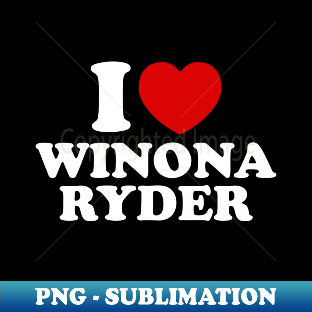 WINONA RYDER - Digital Sublimation Download File