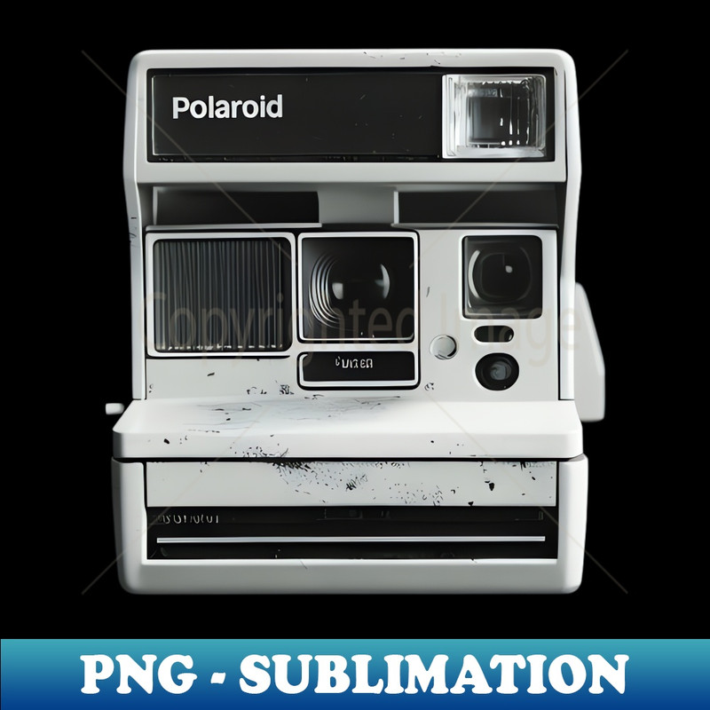 Polaroid Camera - PNG Transparent Sublimation File