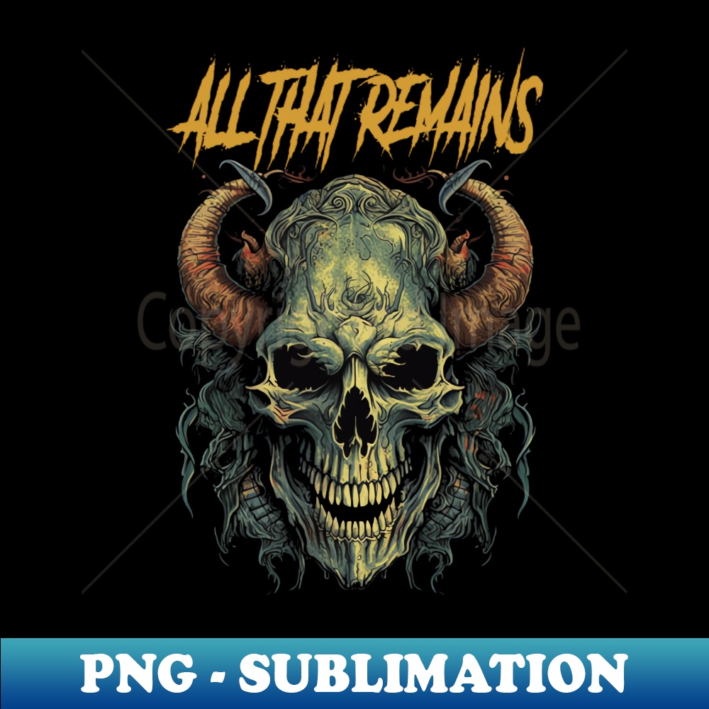 ALL THAT REMAINS MERCH VTG - PNG Transparent Sublimation File