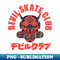 Devil Skate Club - Exclusive PNG Sublimation Download