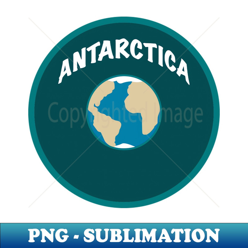 Antarctica - Instant Sublimation Digital Download