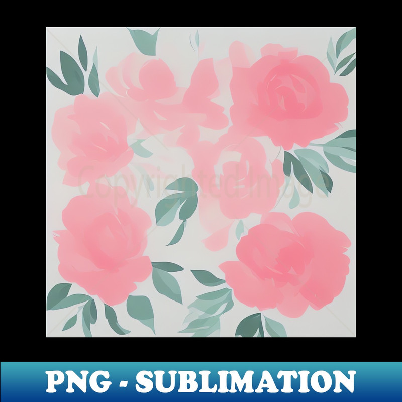 Flowers Art #2 - Trendy Sublimation Digital Download
