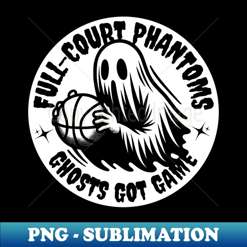 Full-Court Phantoms - Basketball t-shirt - High-Resolution PNG Sublimation File