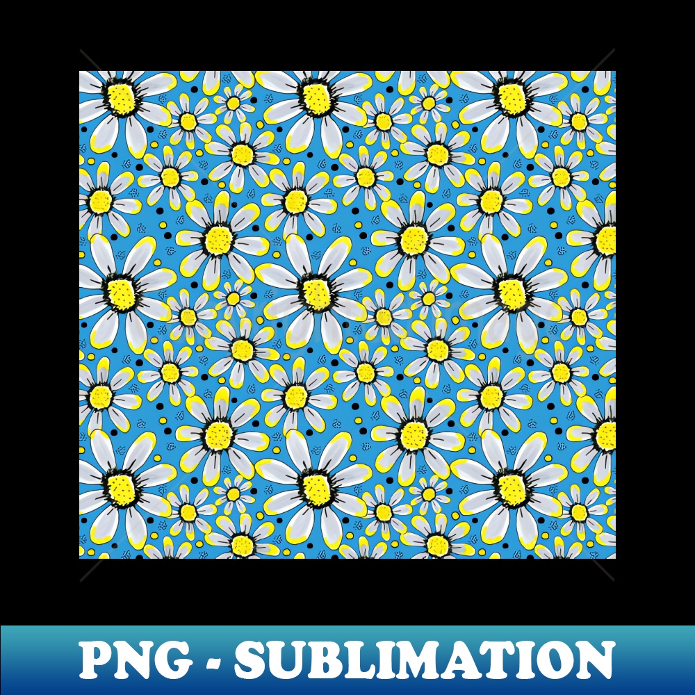 Cool Florals - Vintage Sublimation PNG Download