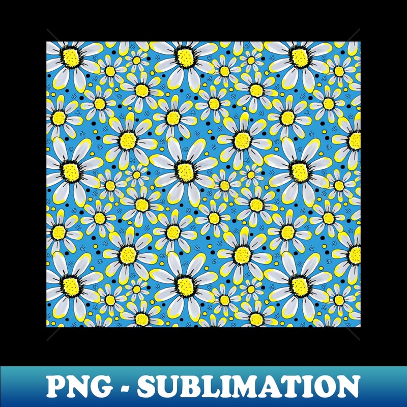 Cool Florals - Vintage Sublimation PNG Download