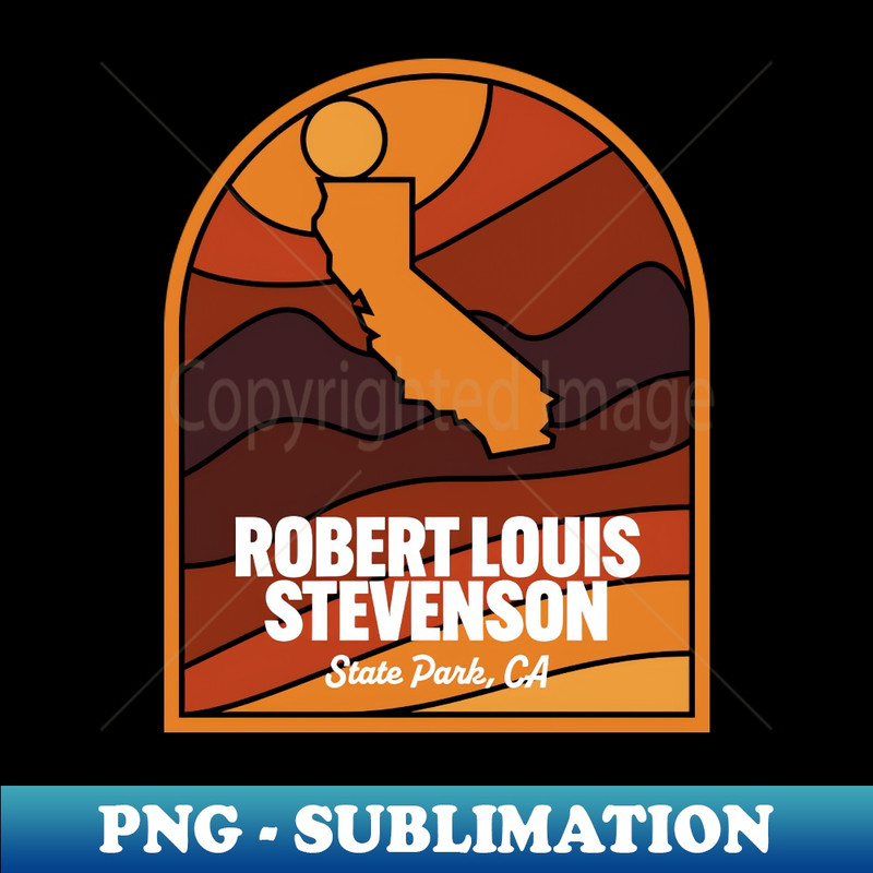 Robert Louis Stevenson State Park California - Aesthetic Sublimation Digital File