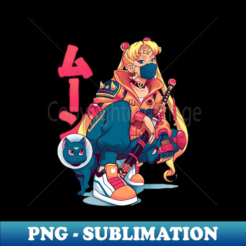 Anime girl - Digital Sublimation Download File