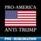Pro-America -Trump American Usa Flag Resist - Vintage Sublimation PNG Download