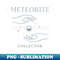 Meteorite Collector Meteorite - PNG Transparent Sublimation Design