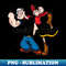 popeye design for happy - Creative Sublimation PNG Download