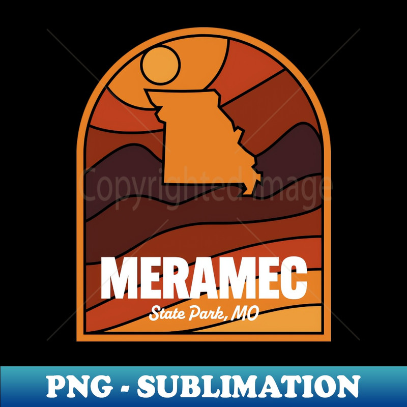 Meramec State Park Missouri - PNG Transparent Sublimation Design