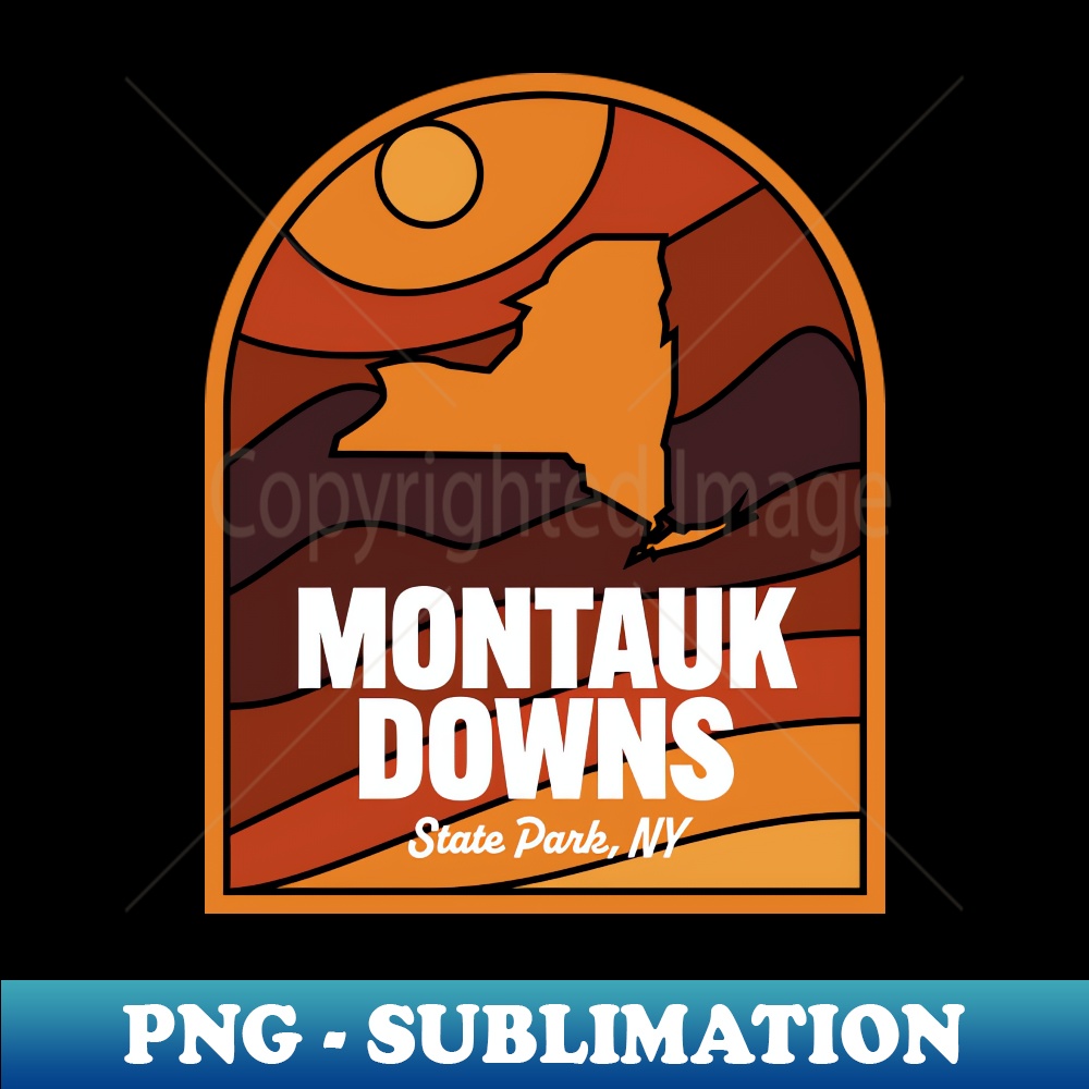 Montauk Downs State Park New York - Unique Sublimation PNG Download