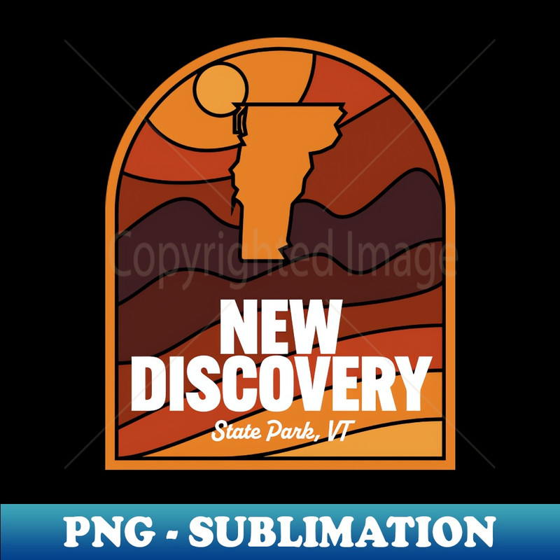 New Discovery State Park Vermont - Premium PNG Sublimation File