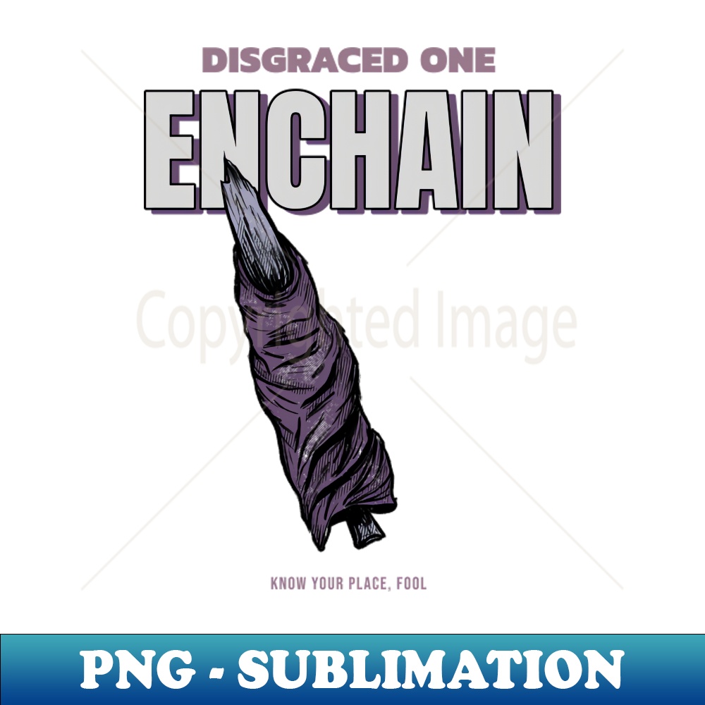 Enchain Finger Anime Art - Signature Sublimation PNG File