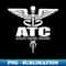ATC (caduceus) - Vintage Sublimation PNG Download