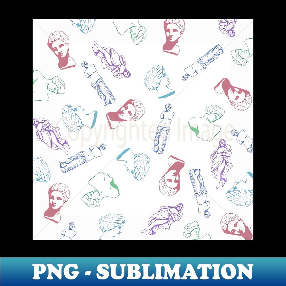 Greek Art Pattern v2 - Exclusive Sublimation Digital File