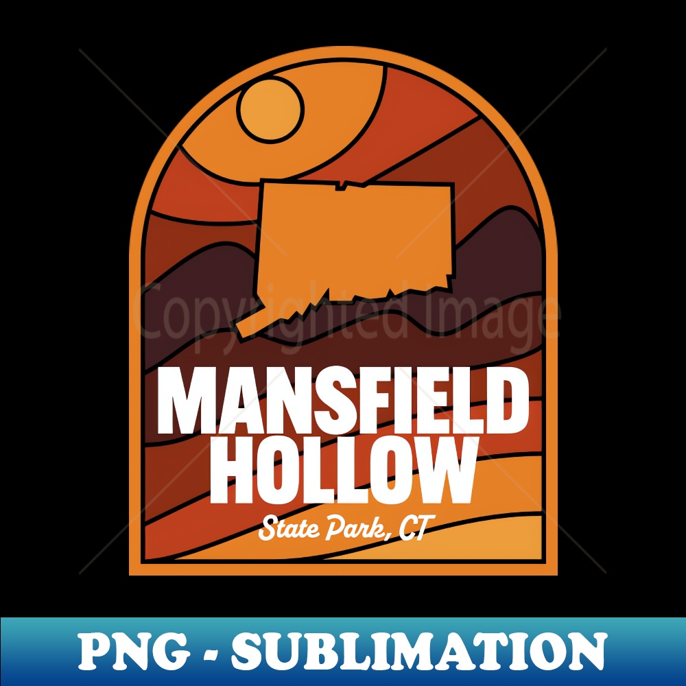 Mansfield Hollow State Park Connecticut - High-Quality PNG Sublimation Download
