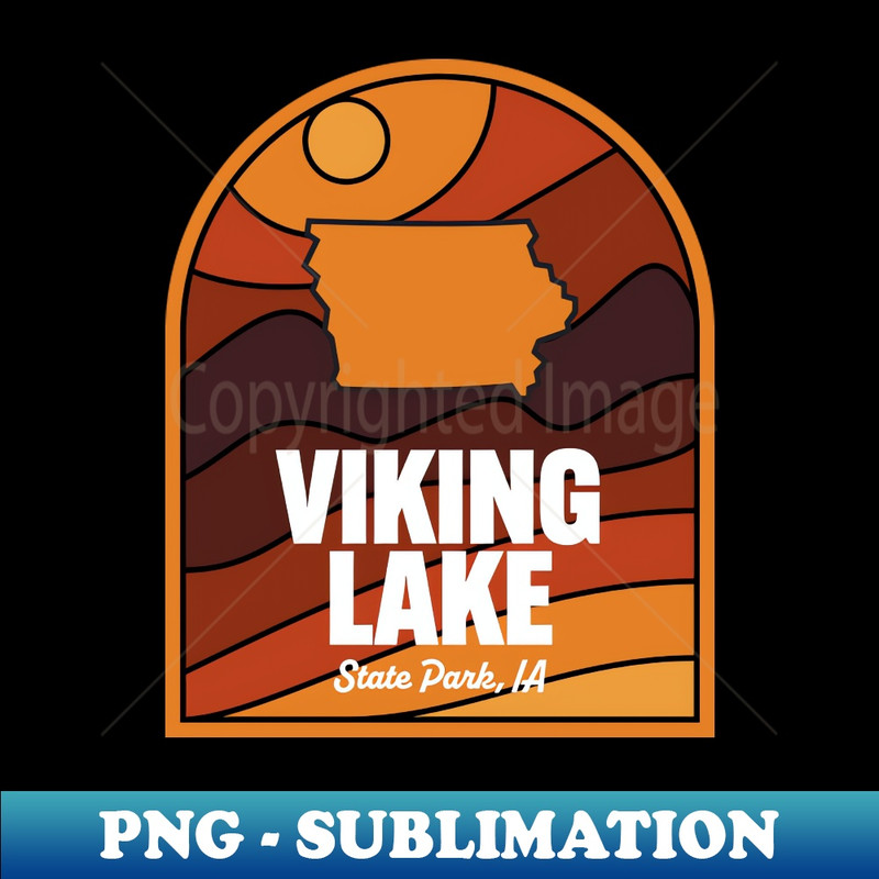 Viking Lake State Park Iowa 1 - Professional Sublimation Digital Download