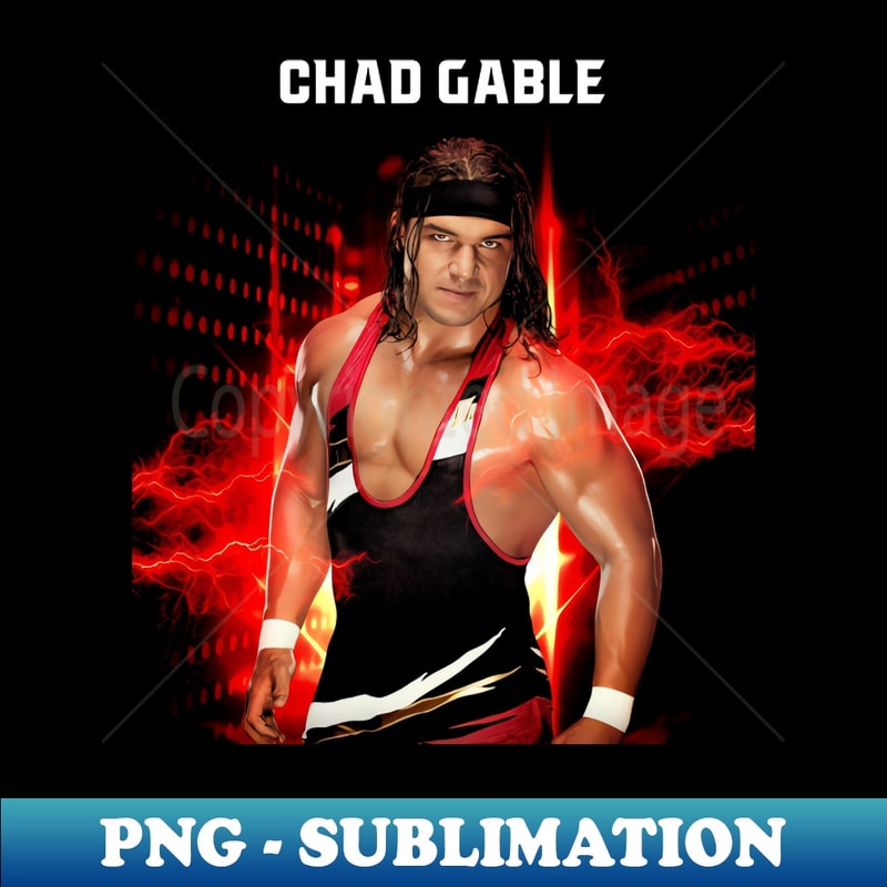 Chad Gable - Vintage Sublimation PNG Download
