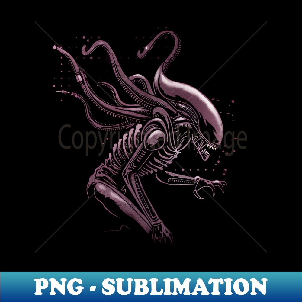Alien - Instant Sublimation Digital Download