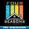 Four Seasons Total Landscaping - Creative Sublimation PNG Download