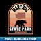 Maryhill State Park WA Bear - Modern Sublimation PNG File