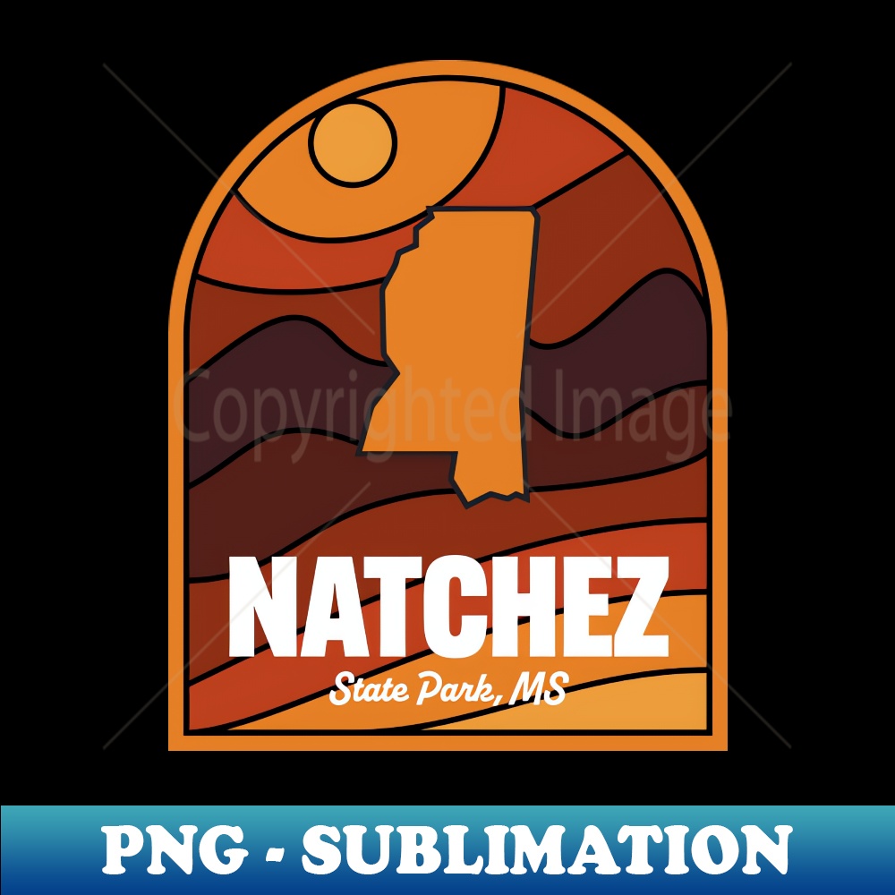 Natchez State Park Mississippi - Exclusive Sublimation Digital File