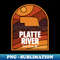 Platte River State Park Nebraska - Elegant Sublimation PNG Download