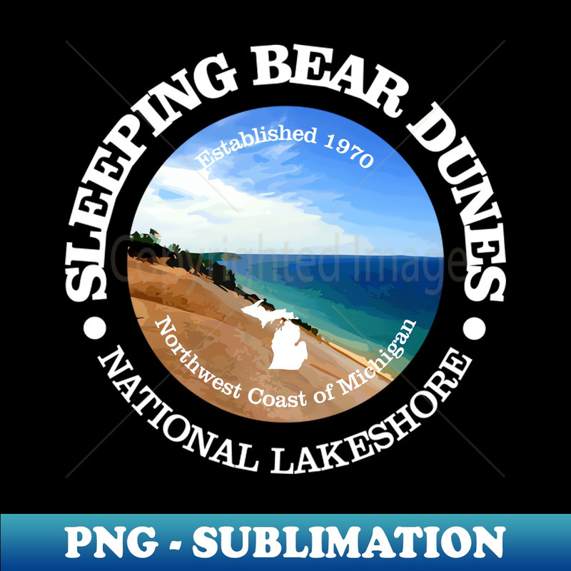 Sleeping Bear Dunes NL (rd) - Exclusive Sublimation Digital File