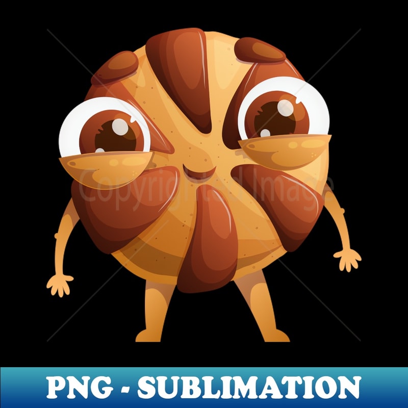 Happy character cute traditional chocolate chip cookies - Aesthetic Sublimation Digital File