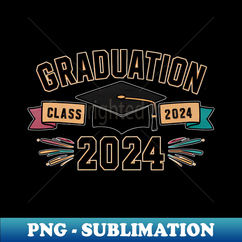 Graduation TAB03 - PNG Transparent Sublimation Design