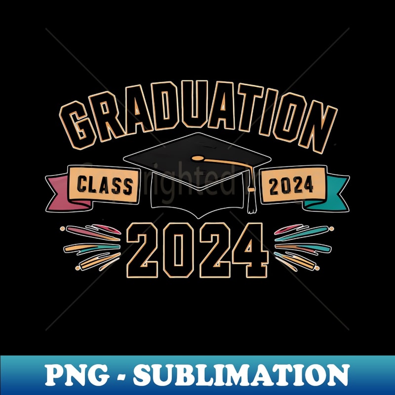 Graduation TAB03 - PNG Transparent Sublimation Design
