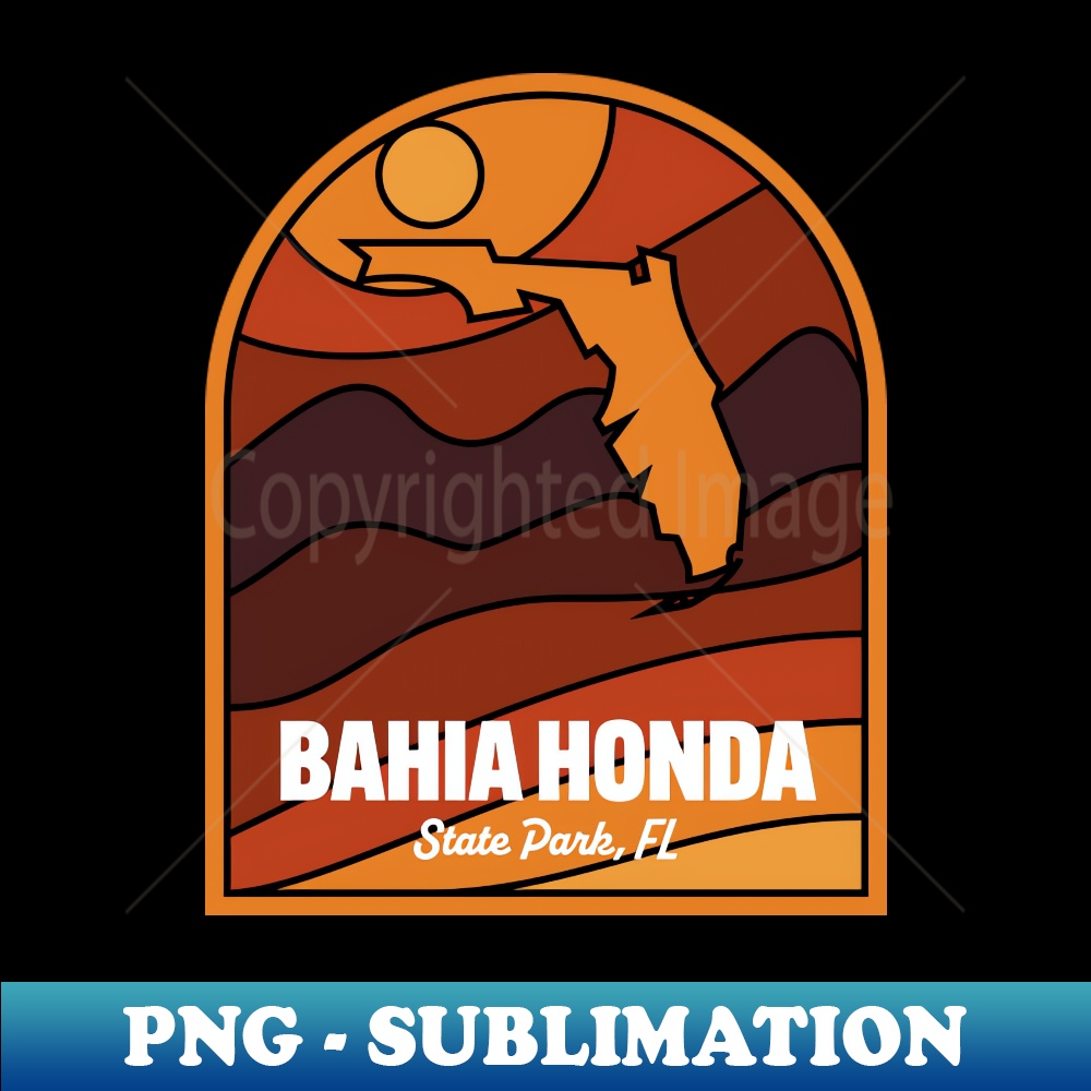 Bahia Honda State Park Florida - Trendy Sublimation Digital Download