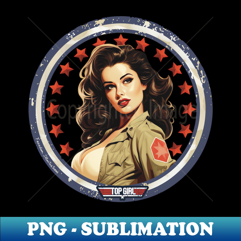 Pinup5 - Elegant Sublimation PNG Download