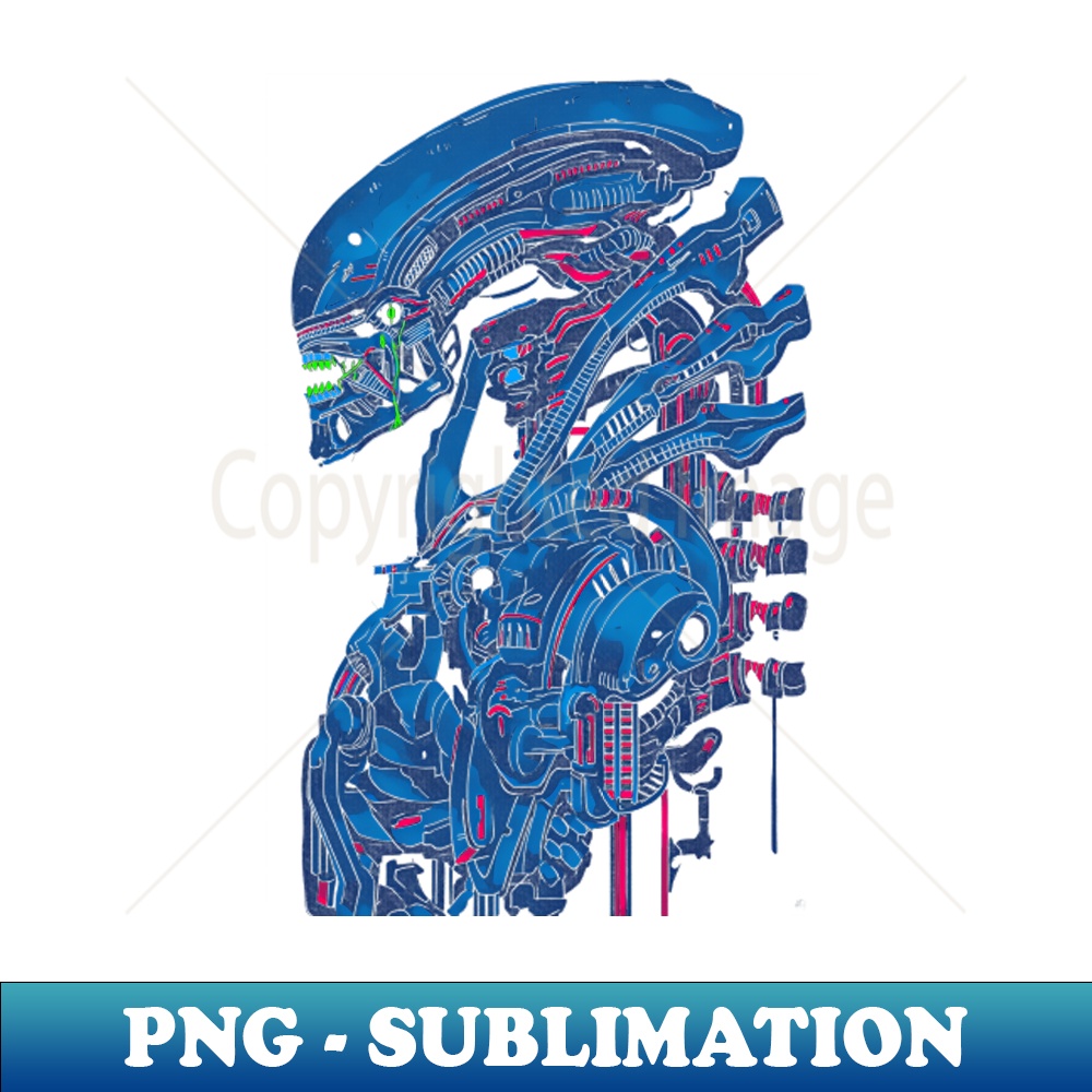 Alien - Aesthetic Sublimation Digital File