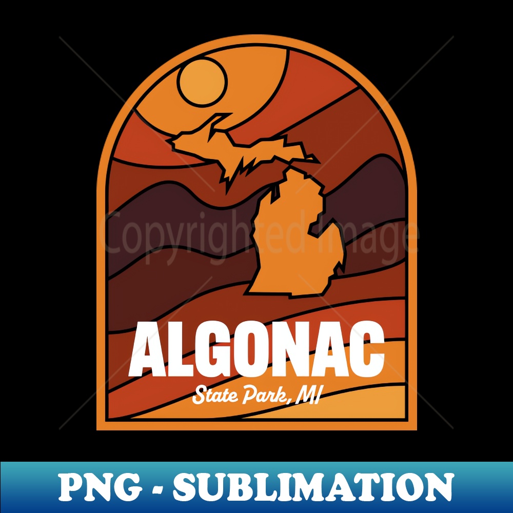 Algonac State Park Michigan - Exclusive PNG Sublimation Download