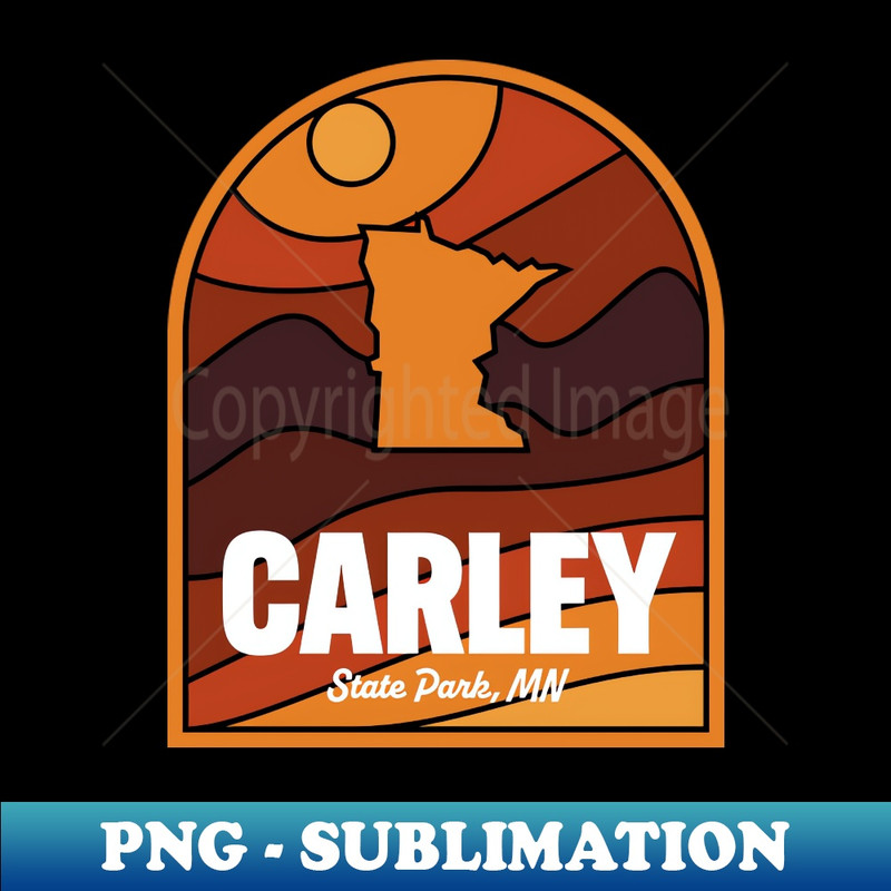 Carley State Park Minnesota - Aesthetic Sublimation Digital File