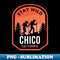 Chico California Hiking in Nature - Exclusive PNG Sublimation Download