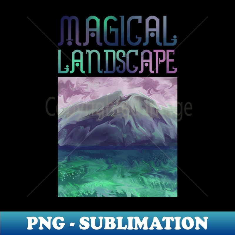Magical landscape - High-Quality PNG Sublimation Download