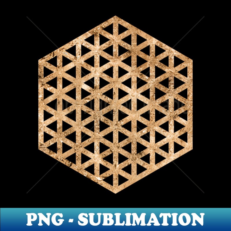 Gold Geometric Glyph Mandala Sigil Rune Sign Seal - - Premium PNG Sublimation File