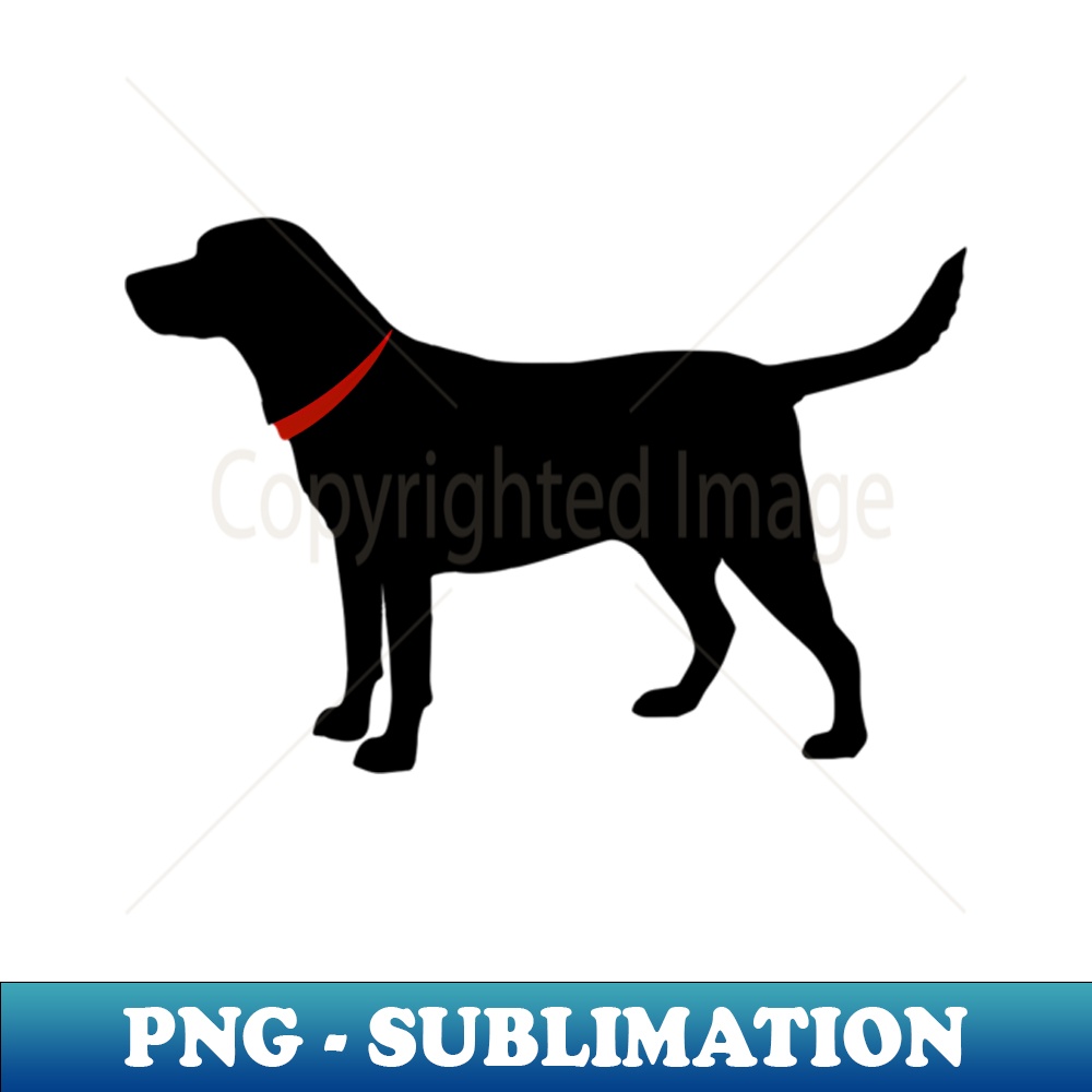 Labrador Retriever Black Lab - Exclusive PNG Sublimation Download