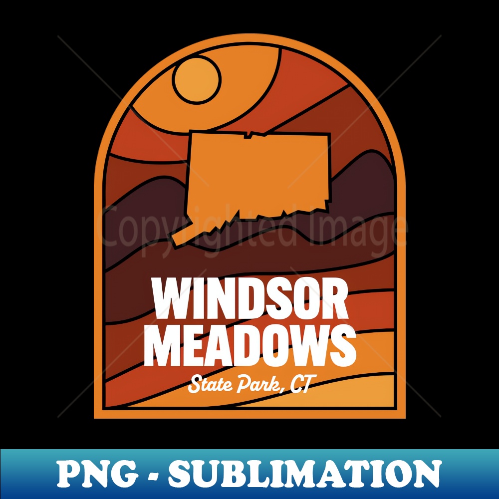 Windsor Meadows State Park Connecticut 1 - Artistic Sublimation Digital File