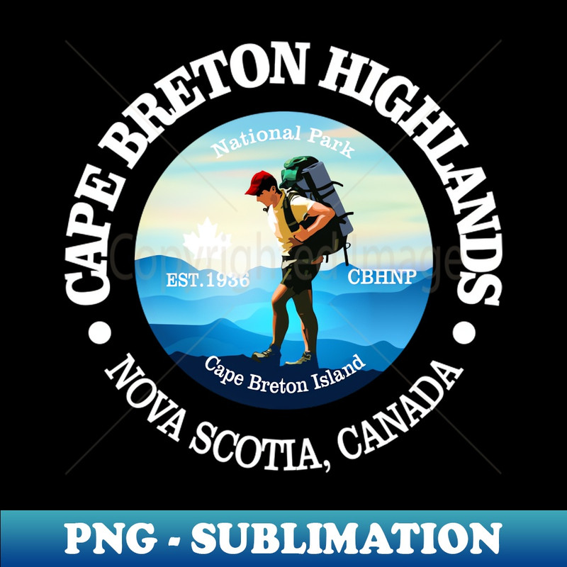 Cape Breton Highlands (C) - Special Edition Sublimation PNG File