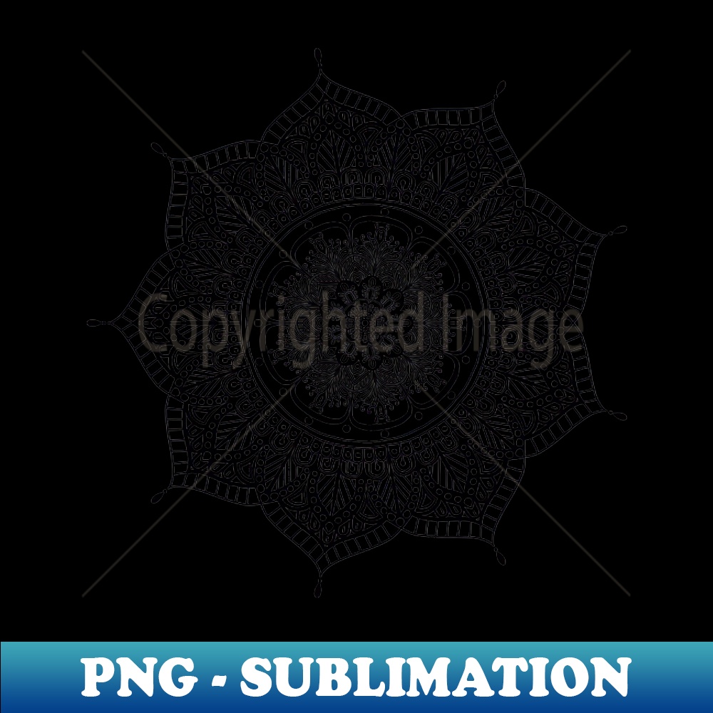 Mandala art - Vintage Sublimation PNG Download
