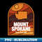 Mount Spokane State Park Washington - Exclusive PNG Sublimation Download