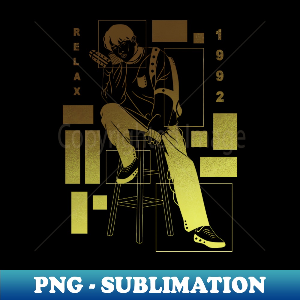 RELAX - Unique Sublimation PNG Download
