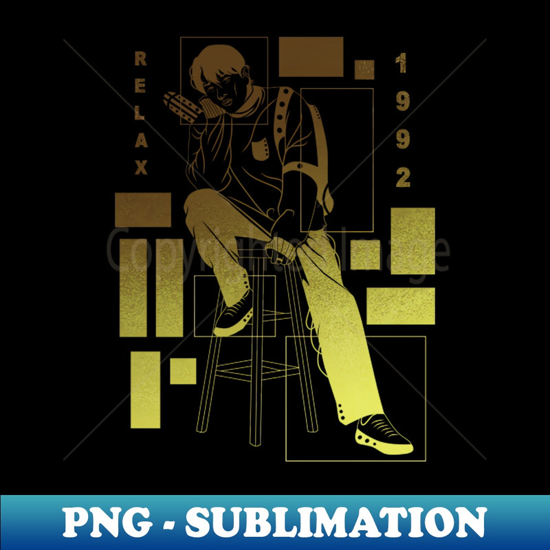 RELAX - Unique Sublimation PNG Download