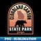 Cloudland Canyon State Park GA Bear - PNG Transparent Sublimation Design