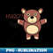 Bear hugg - Retro PNG Sublimation Digital Download